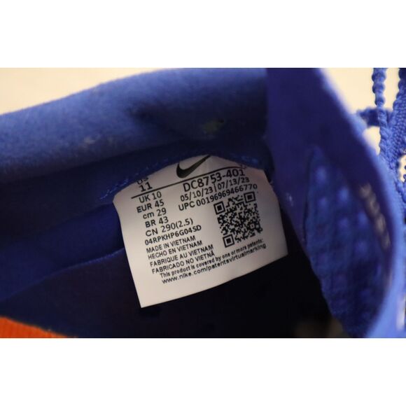 Nike DC8753-401 Men's Sz 11 Blue/Orange Zoom Rival Sprint Track & Field Shoes - Picture 7 of 13